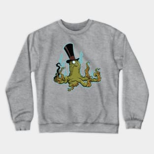 Top Shelf Octopus - now in glorious Technicolour! Crewneck Sweatshirt